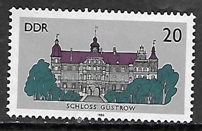 DDR postfrisch Michel-Nummer 3033 mit fehlerhaftem Gummi