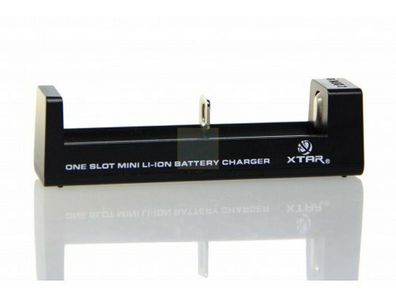 XTAR MC1 1 Schacht USB-Ladegerät, für viele Größen der Li-Ion-Akkus