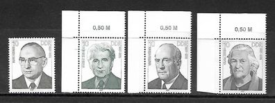 DDR postfrisch Michel-Nummer 3082-3085