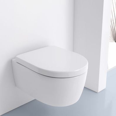 Keramag iCon Wand-WC Tief Rimfree Softclose WC-Sitz komplett
