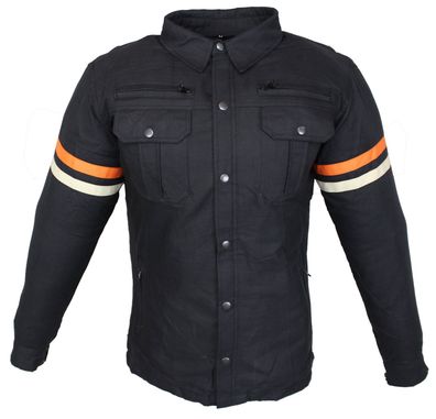Motorrad- und Flanell-Holzfällerhemd mit KEV ARAMID Lumber Biker Shirt Jacke Hemd