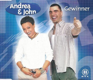 CD-Maxi: Andrea & John: Gewinner (2000) Endemol 74321 78232 2
