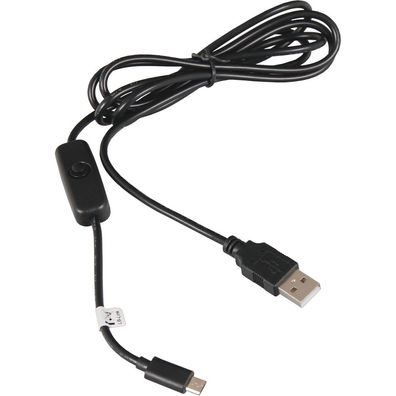Raspberry Pi Micro USB Ladekabel mit Ein / Ausschalter 1,5m