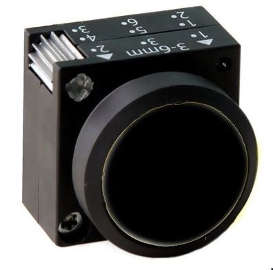 Drucktaster schwarz unbeleuchtet button Siemens, Serie: 3SB3000-0AA11, 1St