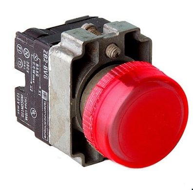 Leuchtmelder 230V/ ac, komplett, rot, Telemecanique, ZB2-BV6, 1St.