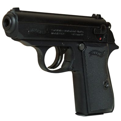 Walther PPK/ S Airsoft Pistole schwarz Federdruck ab 14 Jahren < 0,5 Joule