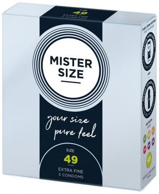 Mister Size - 49 mm Kondome - 3 Stück