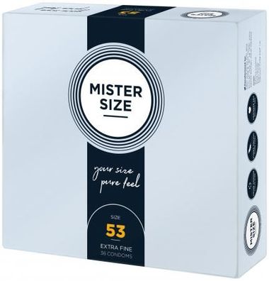 Mister Size - 53 mm Kondome - 36 Stück