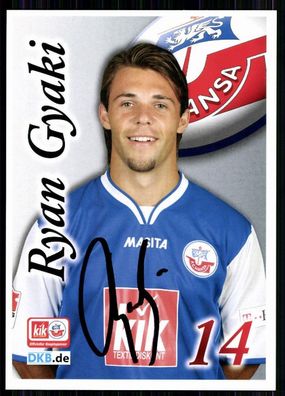 Ryan Gyaki FC Hansa Rostock 2007-08 Original Signiert + A 82093