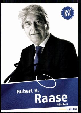 Hubert H. Rasse Karlsruher SC 2007-08 Autogrammkarte Original Signiert + A 82155