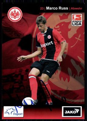 Marco Russ Eintracht Frankfurt 2007-08 Original Signiert + A 82331