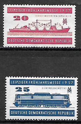 DDR postfrisch Michel-Nummer 559-560 mit Falz
