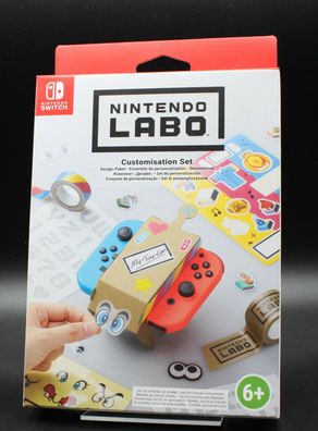 Nintendo Labo: Design-Paket für Toy-Con Sticker Masking Tape Schablone NEU