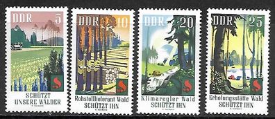 DDR postfrisch Michel-Nummer 1462-1465