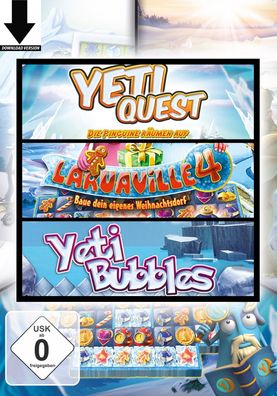 Yeti Quest + Yeti Bubbles + Lauraville 4 - 3 Vollversionen - Download Version