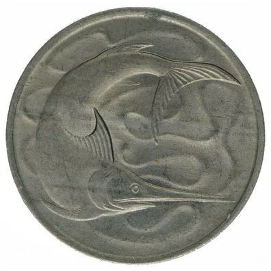 Singapur 20 Cents 1973 A45673