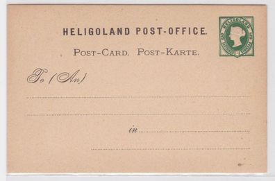 56926 DR Ganzsachen Postkarte P1 Heligoland Post-Office Helgoland Altdeutschland