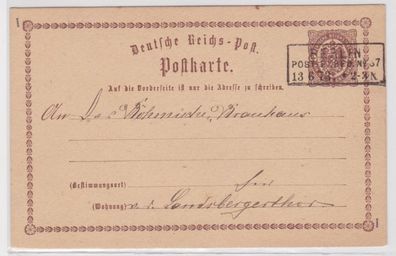 96559 DR Ganzsachen Postkarte P1 Stadtpost Berlin 1873 Post-Exped. No. 87