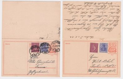 97927 Ganzsachen Postkarte P144 Berlin 1. Mai 1923