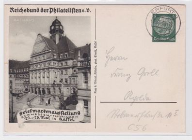 95912 DR Ganzsachen Postkarte PP127/ C56/01 Briefmarkenausstellung Kassel 1937