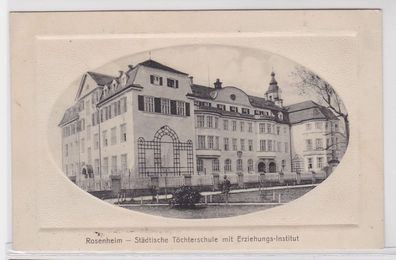 25842 Passepartout AK Rosenheim - Städtische Töchterschule, Erziehungs-Institut