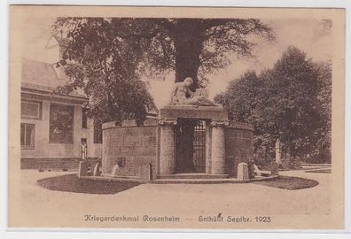 70189 AK Kriegerdenkmal Rosenheim - Enthüllt September 1923