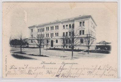 89320 Ak Rosenheim Gymnasium 1906