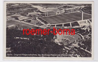 70300 Foto Ak Berlin Original-Fliegeraufnahme Reichssportfeld Olympia 1936