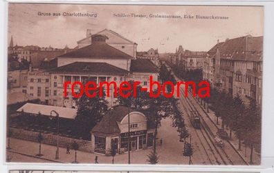 81941 Ak Berlin Charlottenburg Schiller-Theater Grolmanstr. / Bismarckstr. 1912