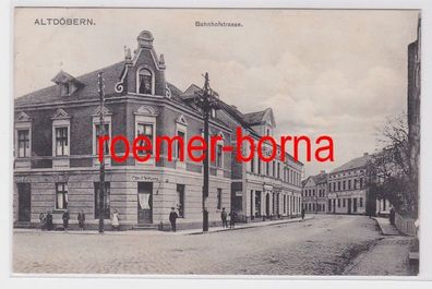 80458 Ak Altdöbern Bahnhofstrasse 1912