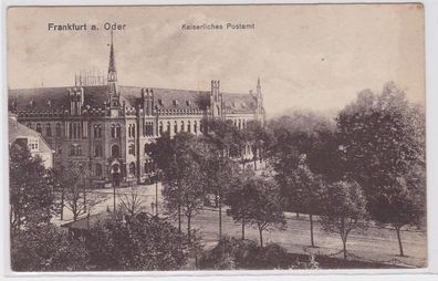 82809 AK Frankfurt an der Oder - Kaiserliches Postamt 1917
