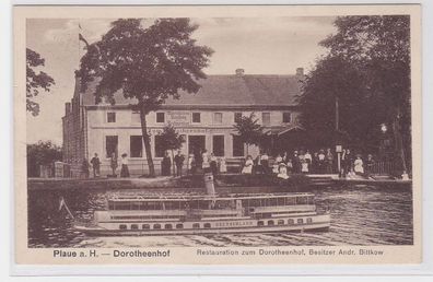 93565 Feldpost Ak Plaue an der Havel Dorotheenhof Restauration 1915