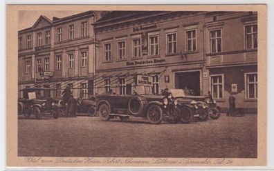 98668 Ak Lübbenau Spreewald Hotel zum deutschen Hause um 1925