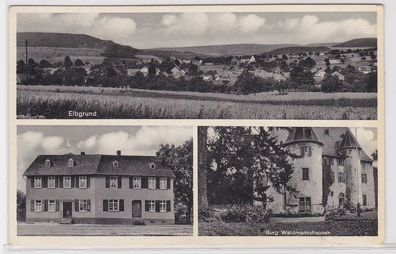 82350 Ak Elbgrund Kreis Limburg Gasthaus zur neuen Hoffnung um 1940