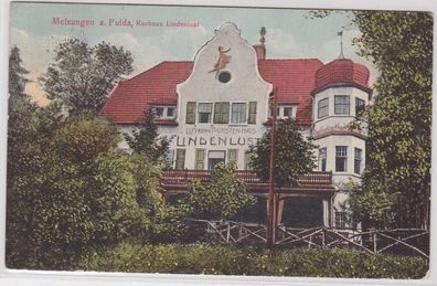 84155 AK Melsungen an der Fulda - Kurhaus Lindenlust 1913