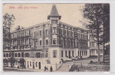 70837 AK Sellin - Hôtel Fürst Wilhelm 1909