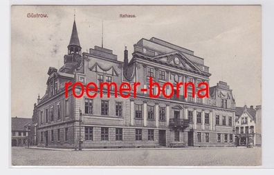 82156 Ak Güstrow Rathaus 1912