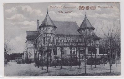87424 AK Hotel und Restaurant 'Hohe Düne' Warnemünde 1925