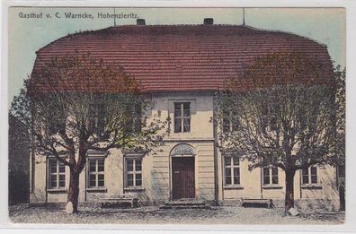 91170 Ak Hohenzieritz Gasthof v.C. Warncke 1911