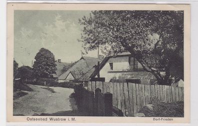 94422 Ak Ostseebad Wustrow in Mecklenburg Dorf-Frieden 1923