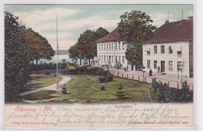 94478 AK Schönberg in Mecklenburg - Amtsplatz 1903