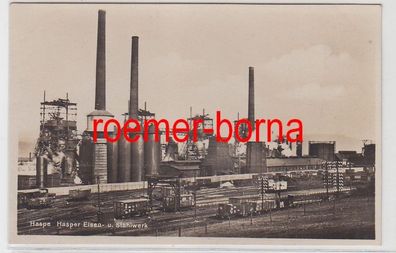 81679 Ak Haspe Hasper Eisen- und Stahlwerk um 1930