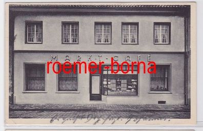 82230 Ak Uerdingen a. Rh. Markt-Café und Konditorei Helmuth Kohtz 1942