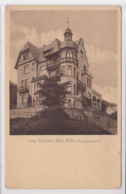 41001 Ak Bad Ems Villa Schink Malberstrasse 6, um 1900