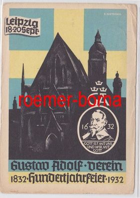 11841 Ak Leipzig Hundertjahrfeier Gustav-Adolf-Verein 18.-20. September 1932