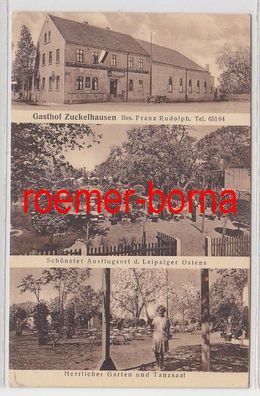 41984 Mehrbild Ak Gasthof Zuckelhausen bei Leipzig 1935