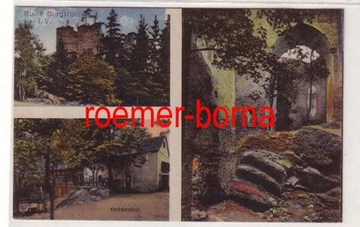 53533 Mehrbild Ak Restauration und Sommerfrische 'Ruine Burgstein' um 1930