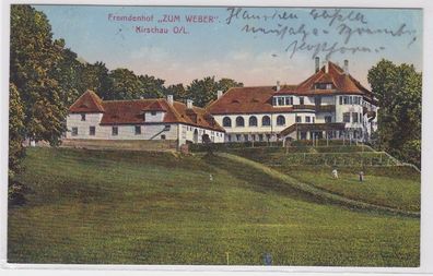 68615 AK Kirschau Oberlausitz - Fremdenhof 'Zum Weber' 1925