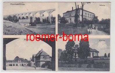 80604 Mehrbild Ak Sommerfrische Wegefarth Schule, Rittergut usw. um 1920
