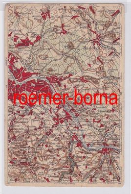 80683 Ak Wona-Karte Nr. 824 Dresden und Umgebung um 1920
